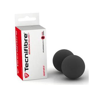 Absolute Squash žogice Tecnifibre 2 pack - rdeča pika