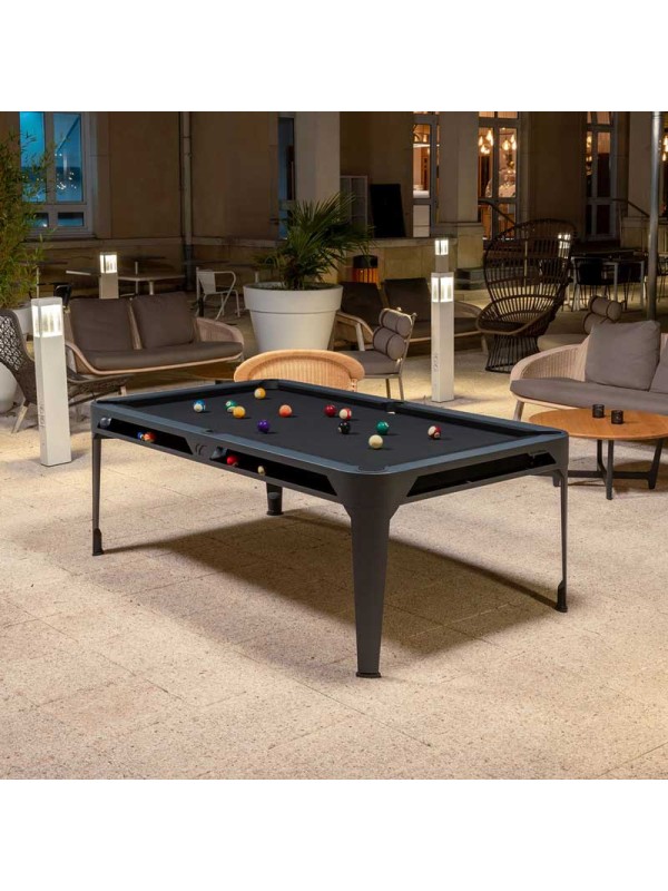 Cornilleau Hyphen biljard miza – črna z dark grey podlogo