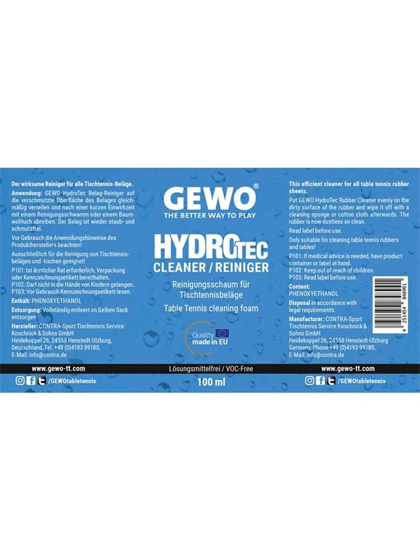 GEWO Hydro Tec Cleaning foam 100ml