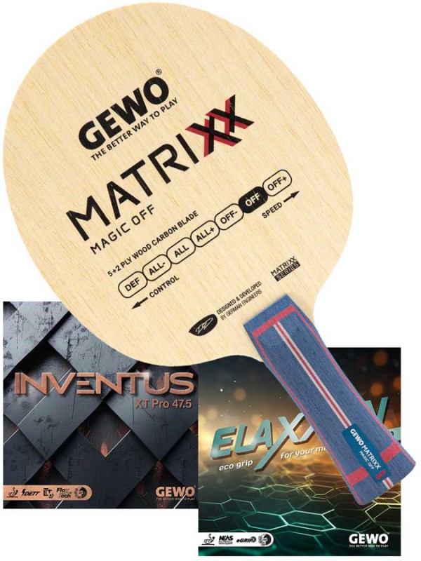 Kompletni lopar GEWO: Matrixx Magic OFF + Inventus in Elaxxon