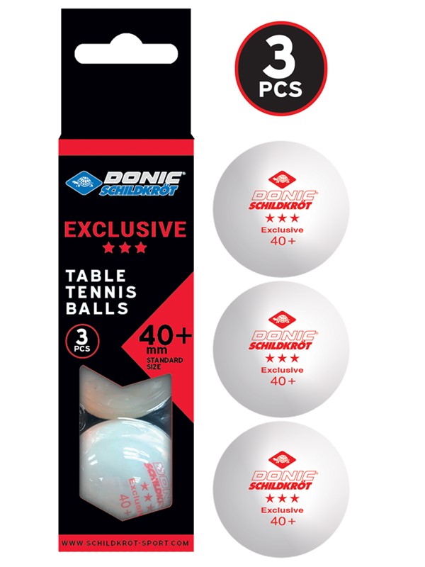Žogice za namizni tenis DSK poly 40 Ball Exclusive***