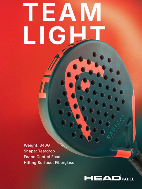 Padel lopar Head Radical Team Light 2026