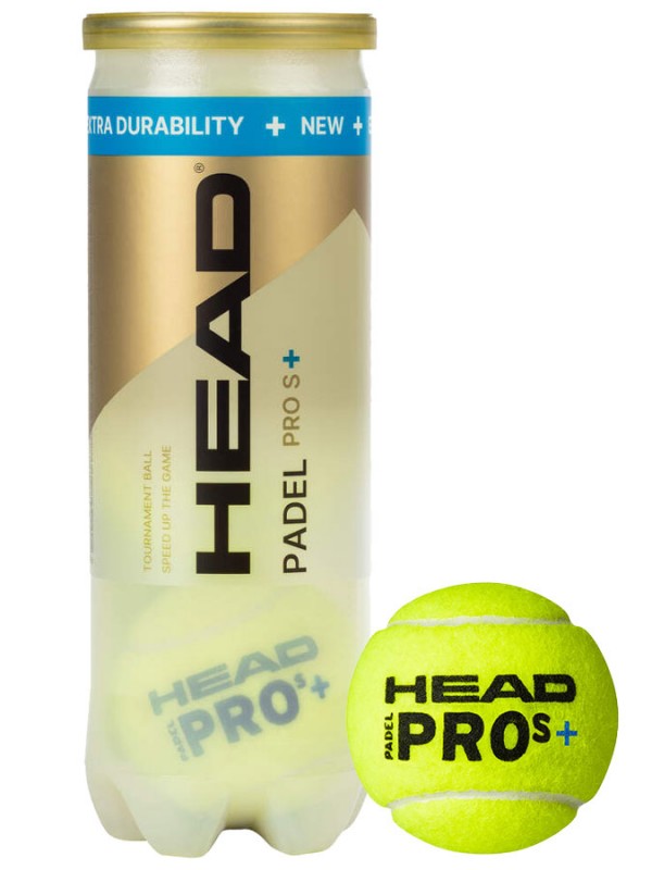 Padel žoge Head Pro S+