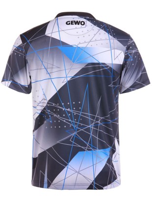 Gewo T-shirt majica Lugo I black/blue