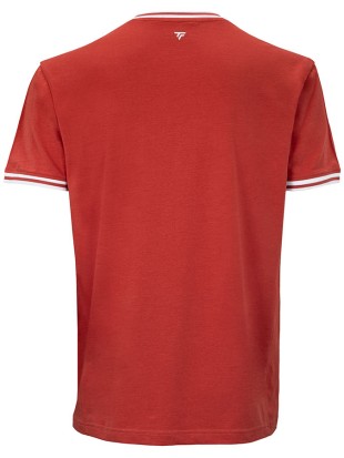 Tecnifibre majica stretch team Tee T-shirt Terracotta